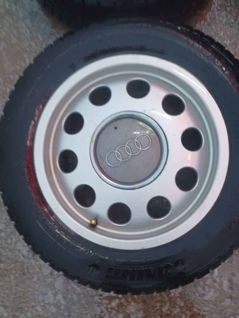 Felgi z oponami zima Barum 185/65/15 audi A3 5*100