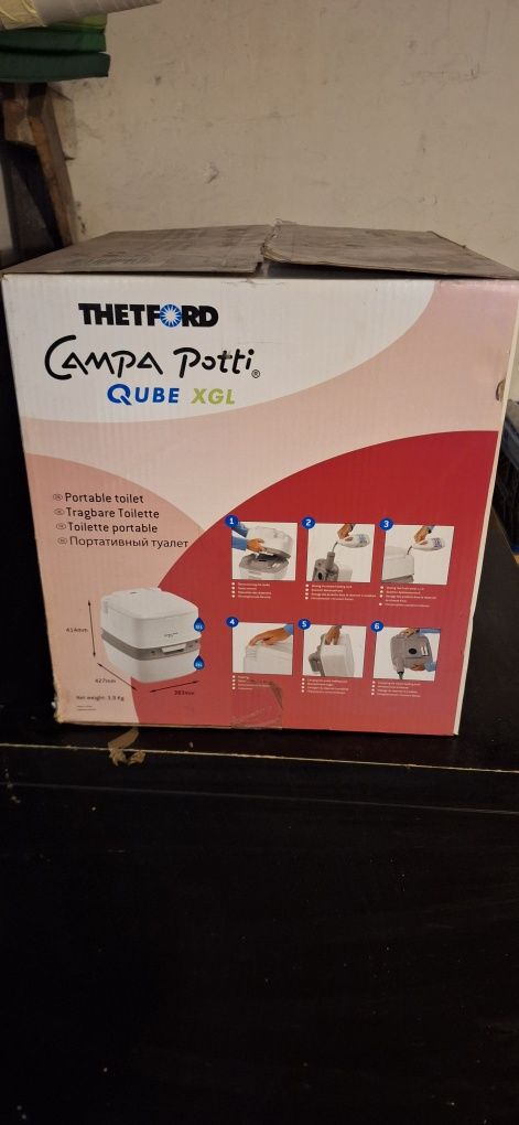 TOALETA PRZENOŚNA Thetford wc kamper