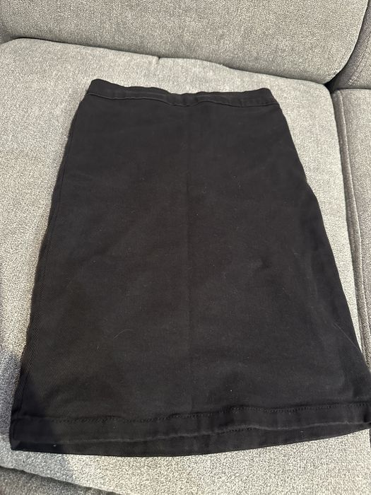 Юпочка джинс черная 134