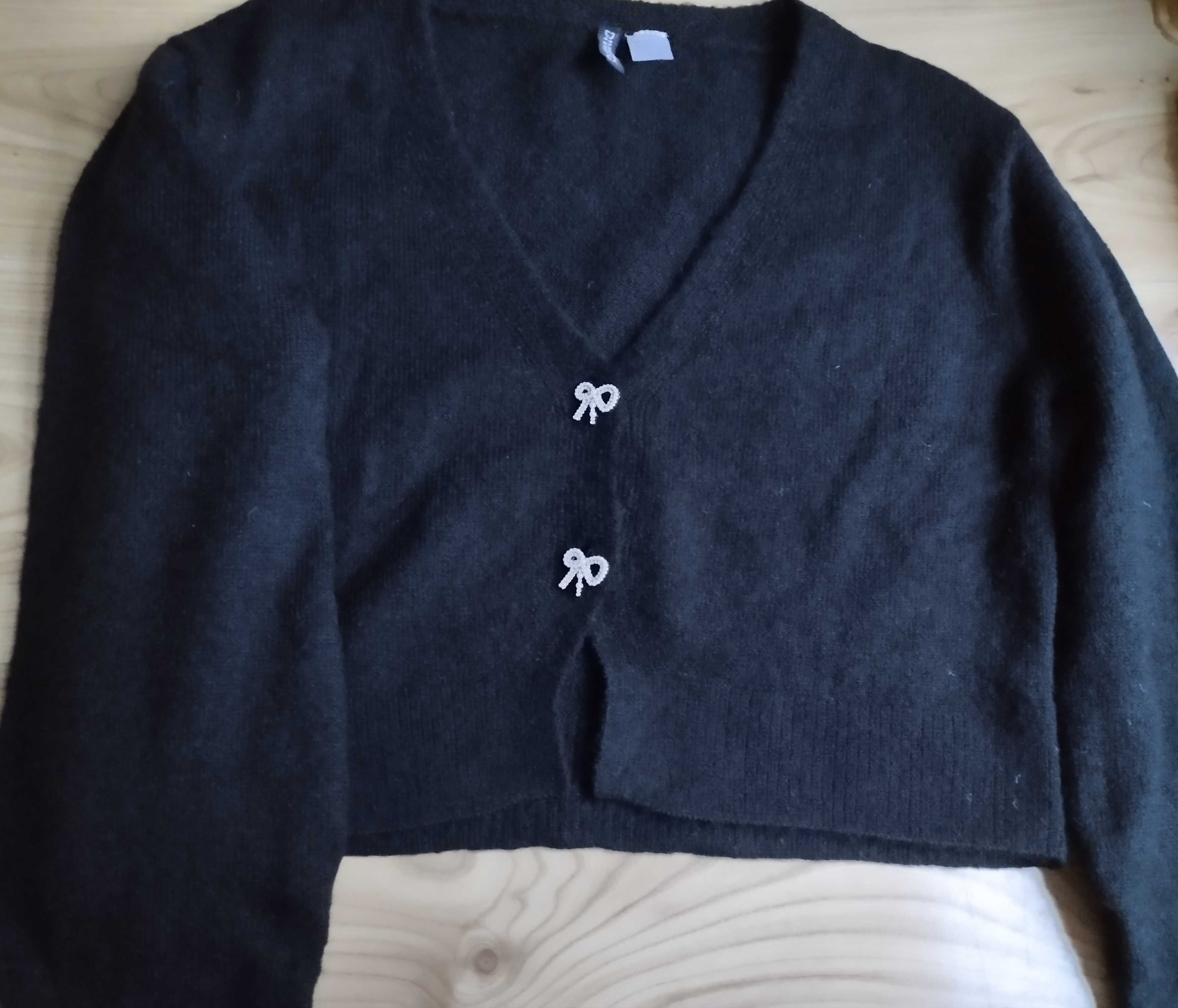 Sweter czarny H&M