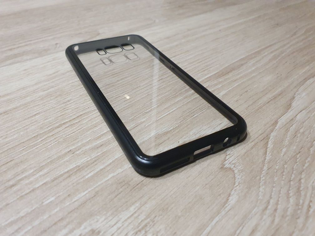 Futerał obudowa Samsung galaxy s8 telefon magnetyczna aluminium szkło