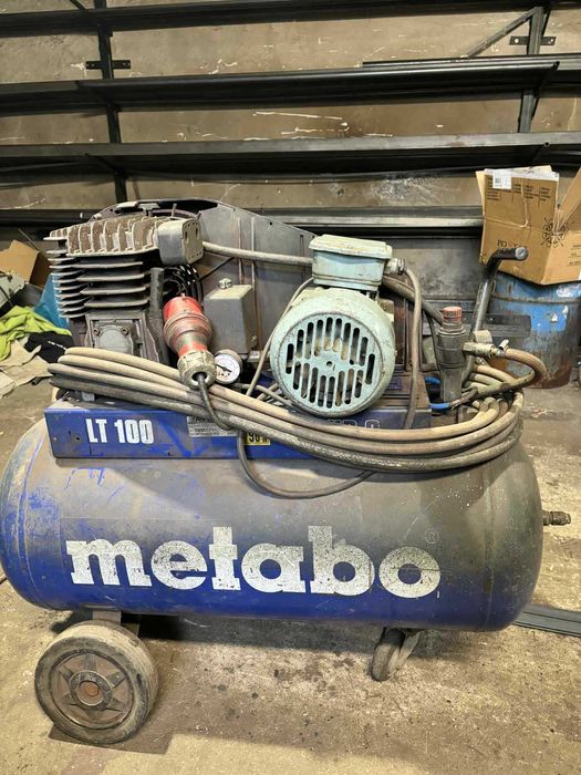 Sprężarka powietrza Metabo - kompresor tłokowy.