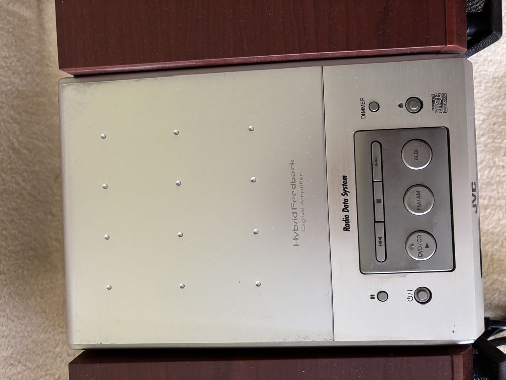 Radio JVC FS-XA1 z głośnikami