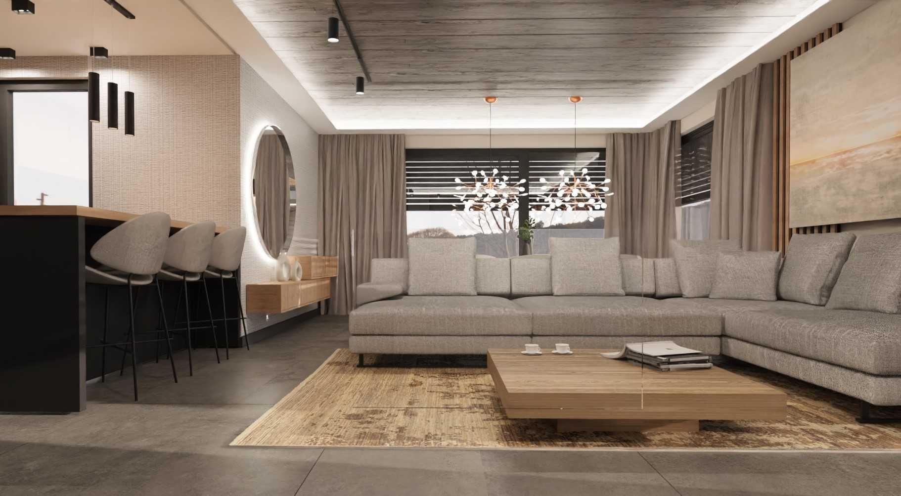 Projekt wnętrz aranżacja wizualizacje 3D architekt wnętrz projekty