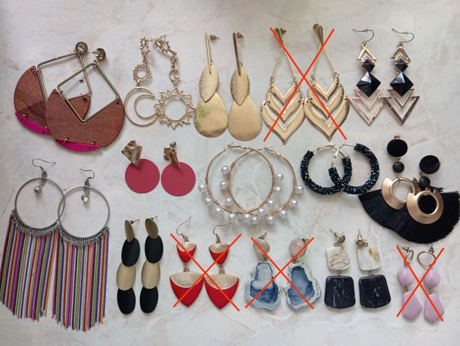 Сережки біжутерія