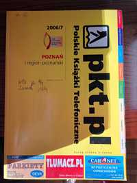 Książka telefoniczna Poznań okoliice 2006/7