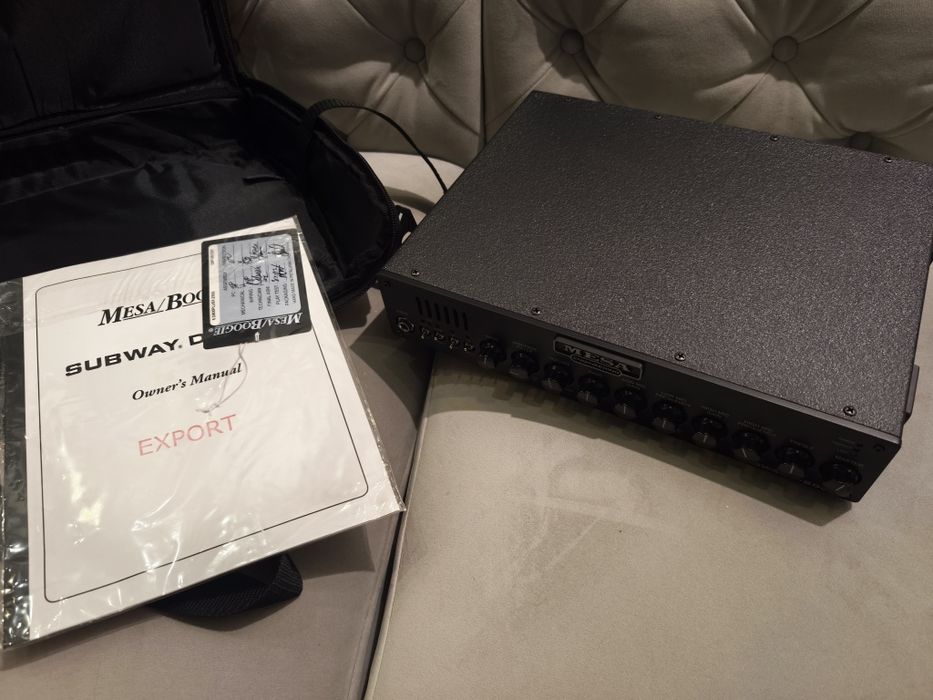 Mesa Boogie Subway D-800+  Bass amp