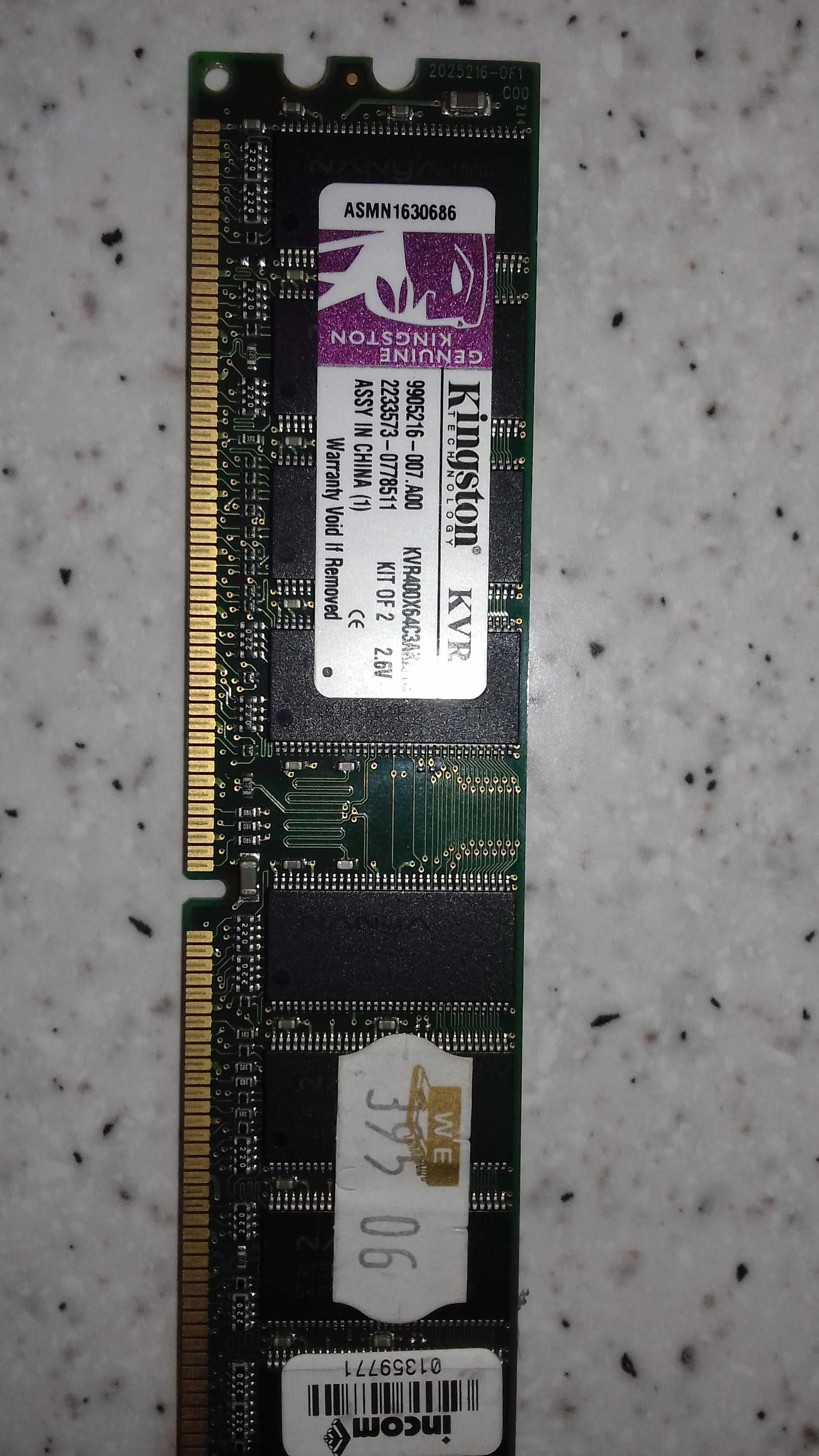 Pamięć RAM DDR 400 MHz