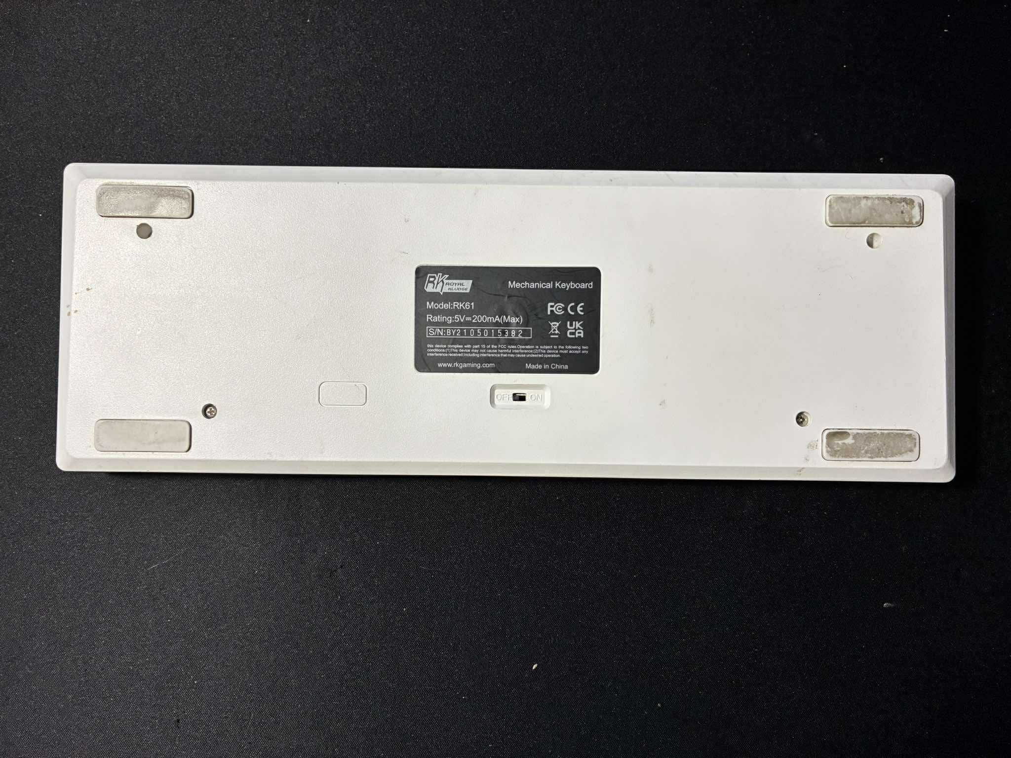 Klawiatura RK ROYAL KLUDGE RK61 brown switch