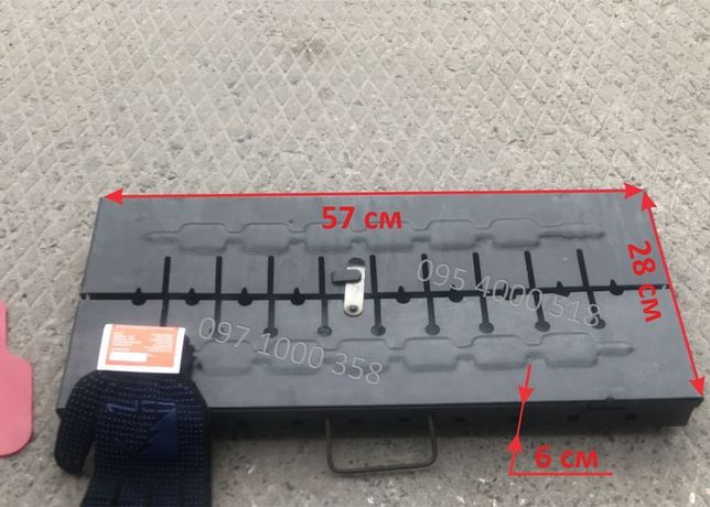 Мангал-чемодан 2 мм 10 шампуров / ОПТ