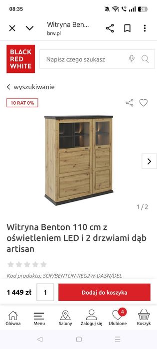 Sprzedam NOWE meble BENTON