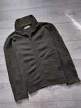 STONE ISLAND Мужской шерстяной кардиган Stone Island Zip Vintage Wool