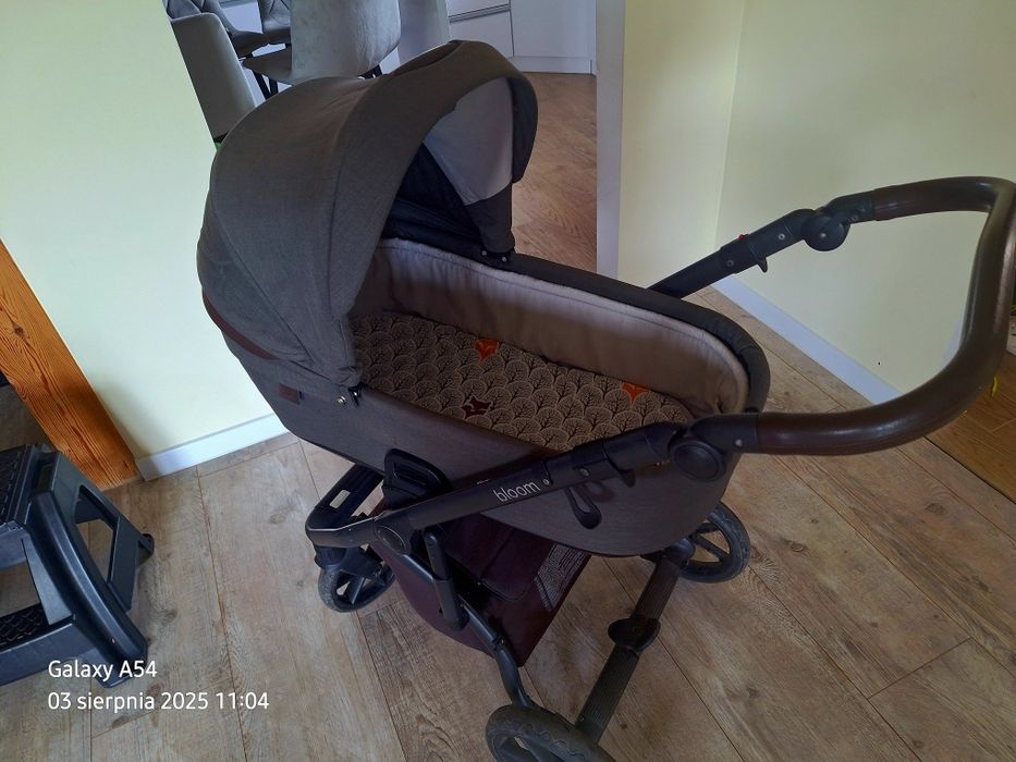 Wózek roan Bloom 2w1 plus fotelik maxi-cosi