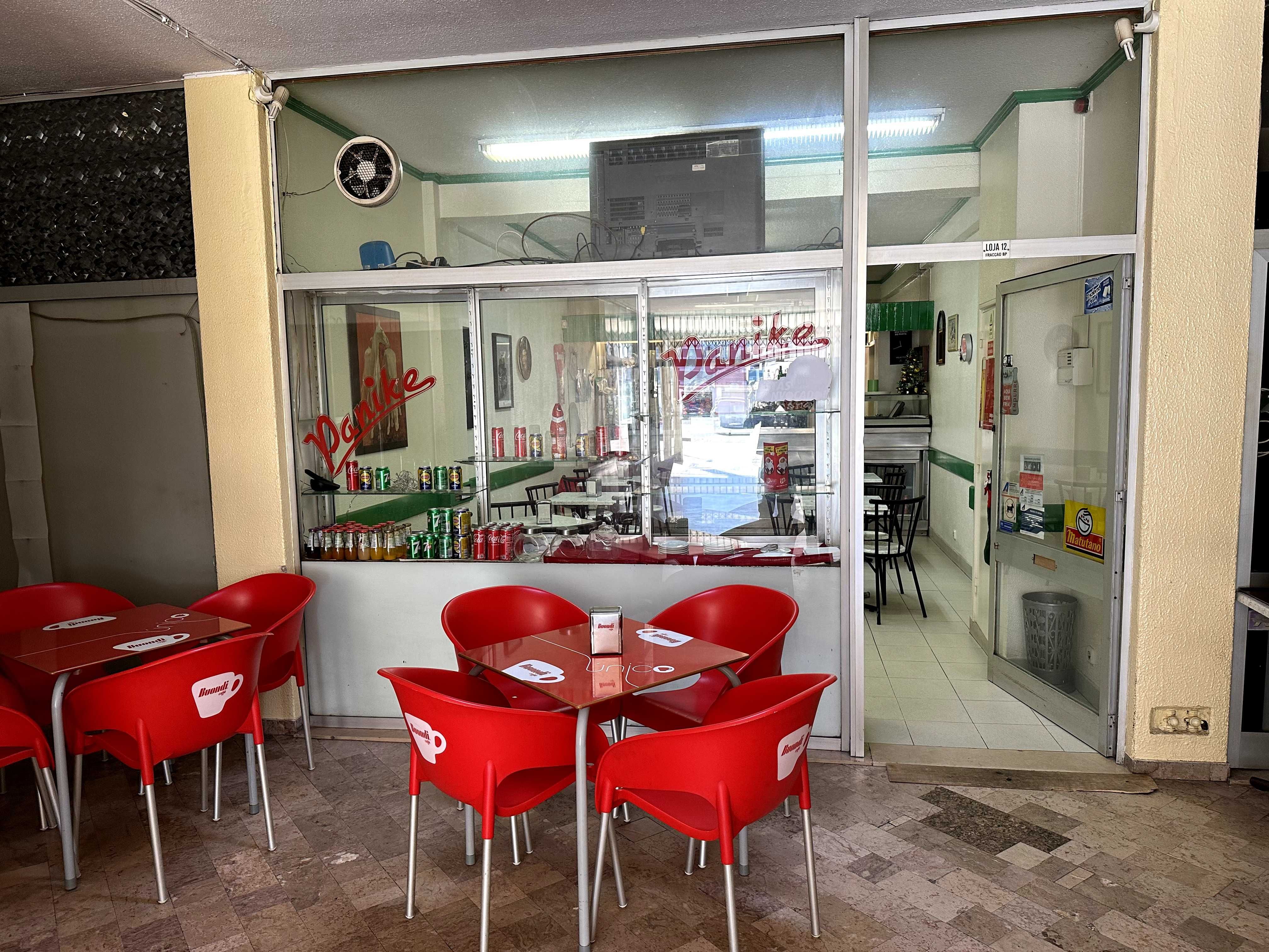 Café Snack Bar nas Guardeiras - equipado e com clientela fidelizada