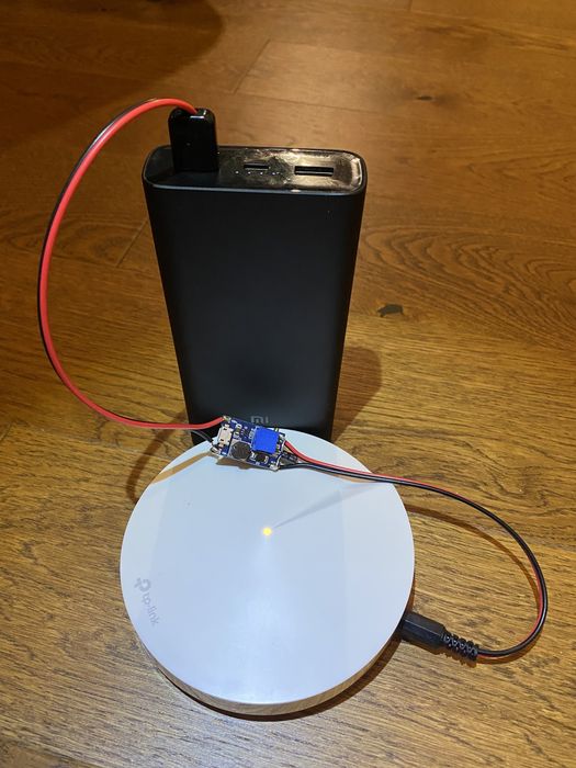 Кабель-перехідник для живлення роутера від павер-банку