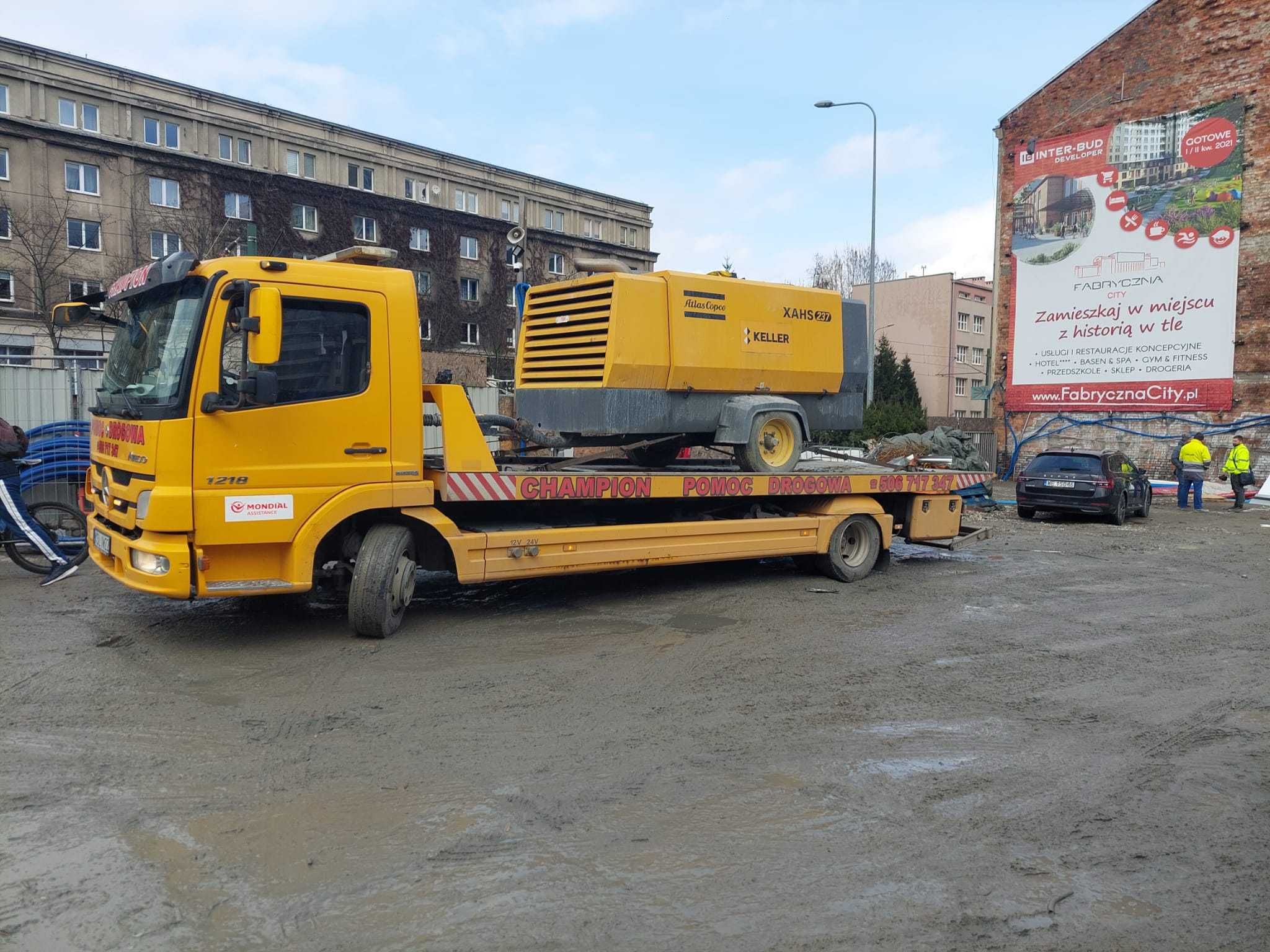 Pomoc Drogowa 24h, Transport Maszyn do 25ton, Auto Laweta Olkusz