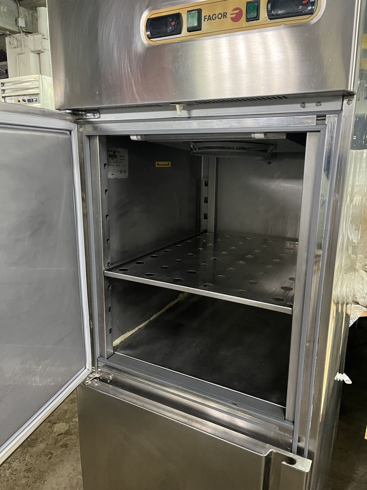 Armario vertical em inox refrigeração e congelação