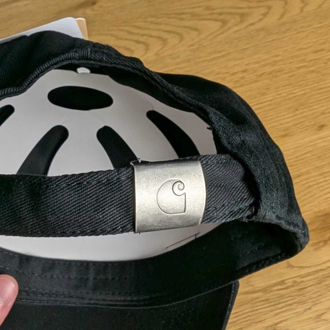 Кепка Carhartt чёрная, кепка кархарт, бейсболка кархарт, чорна кепка