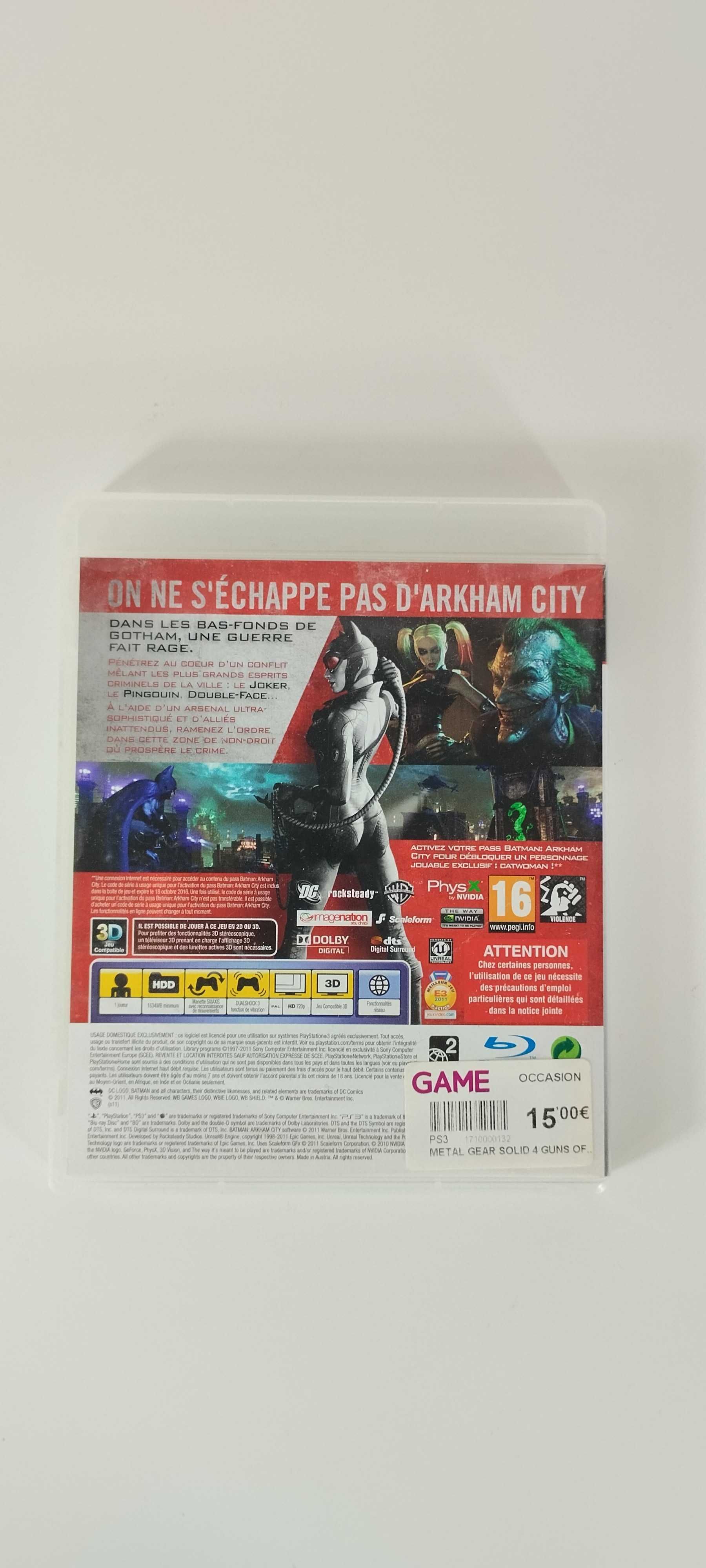 Batman: Arkham City - Playstation 3 PS3