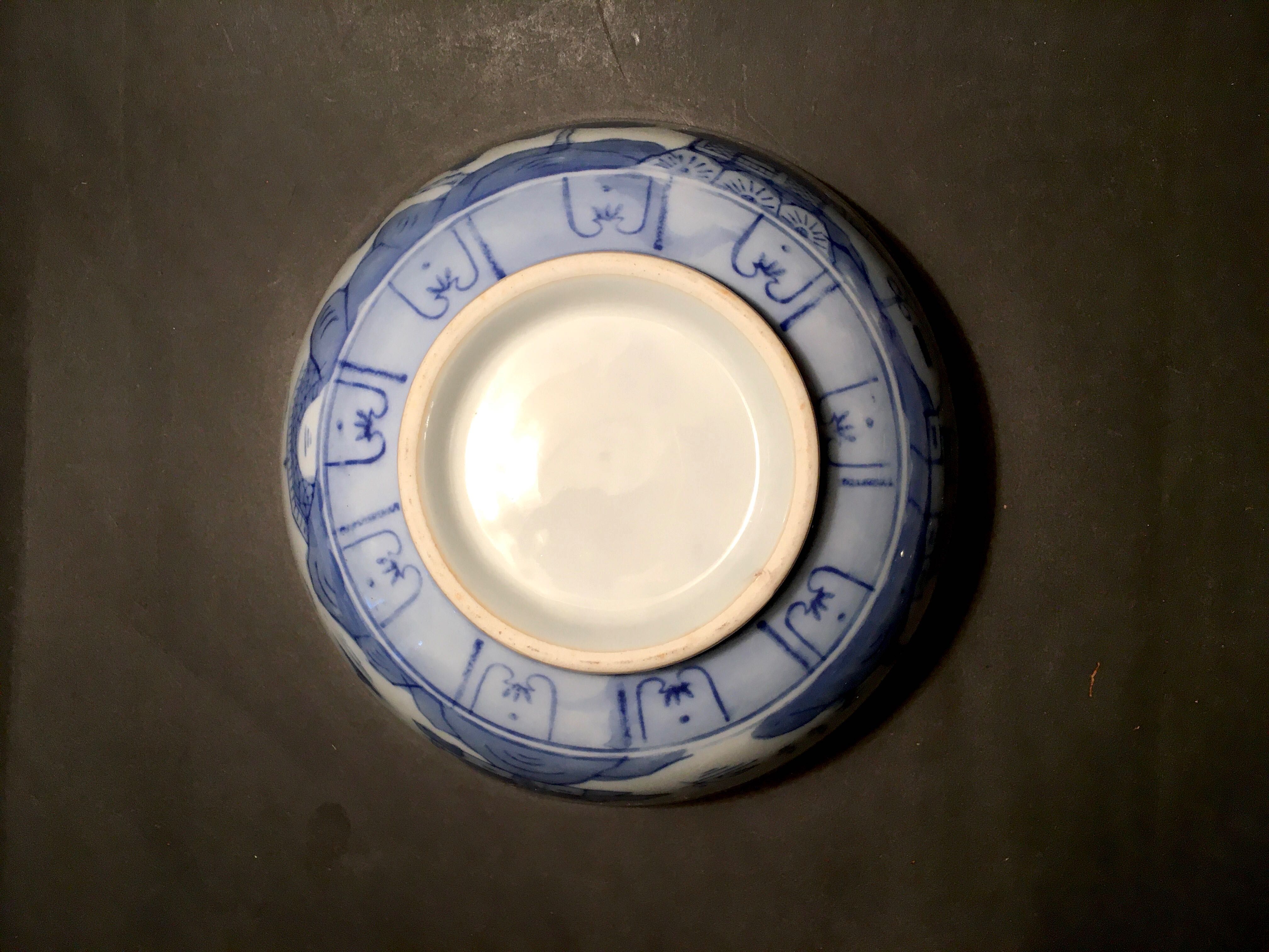 TAÇA CHINESA - antiga - 20 x 9,5 cm/s