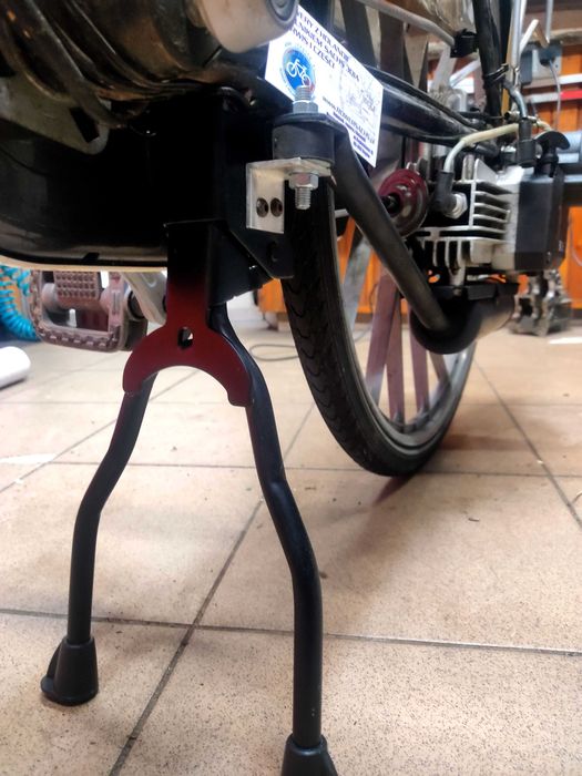 Stopki centralne saxonette luxus - nowe, rower z silnikiem sachs301