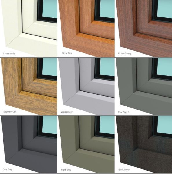 Okno PCV 1765 x 1135 70mm 6-komorowe 2-szybowe 1x orzech 180x120