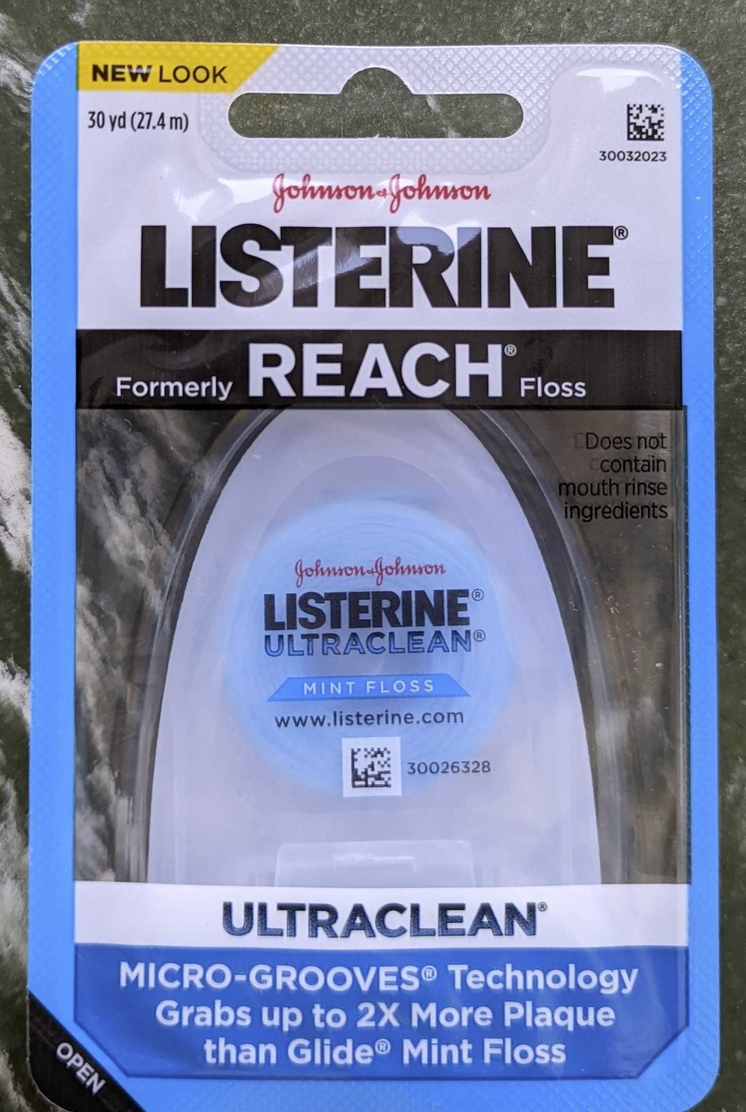 Зубна нитка (стрічка) Listerine