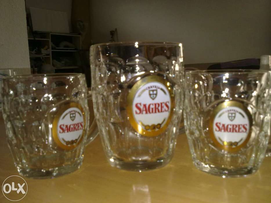4 Canecas Sagres