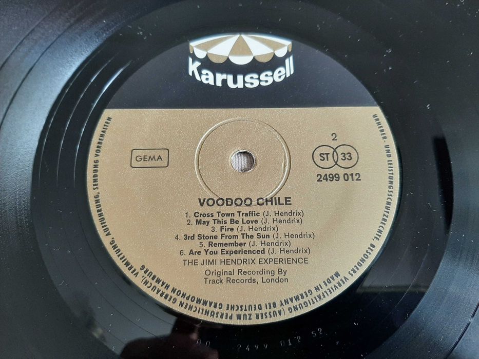 Jimi Hendrix - Voodoo Chile - Germany - Vinil LP