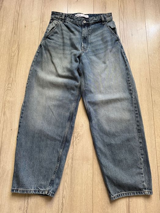 Bershka широкі джинси скейтери оверсайз слоучі бойфренди нові колекції