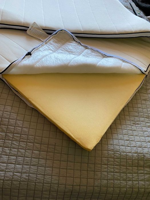 Materac nawierzchniowy Dreamzone 90 x 200 cm - cienki