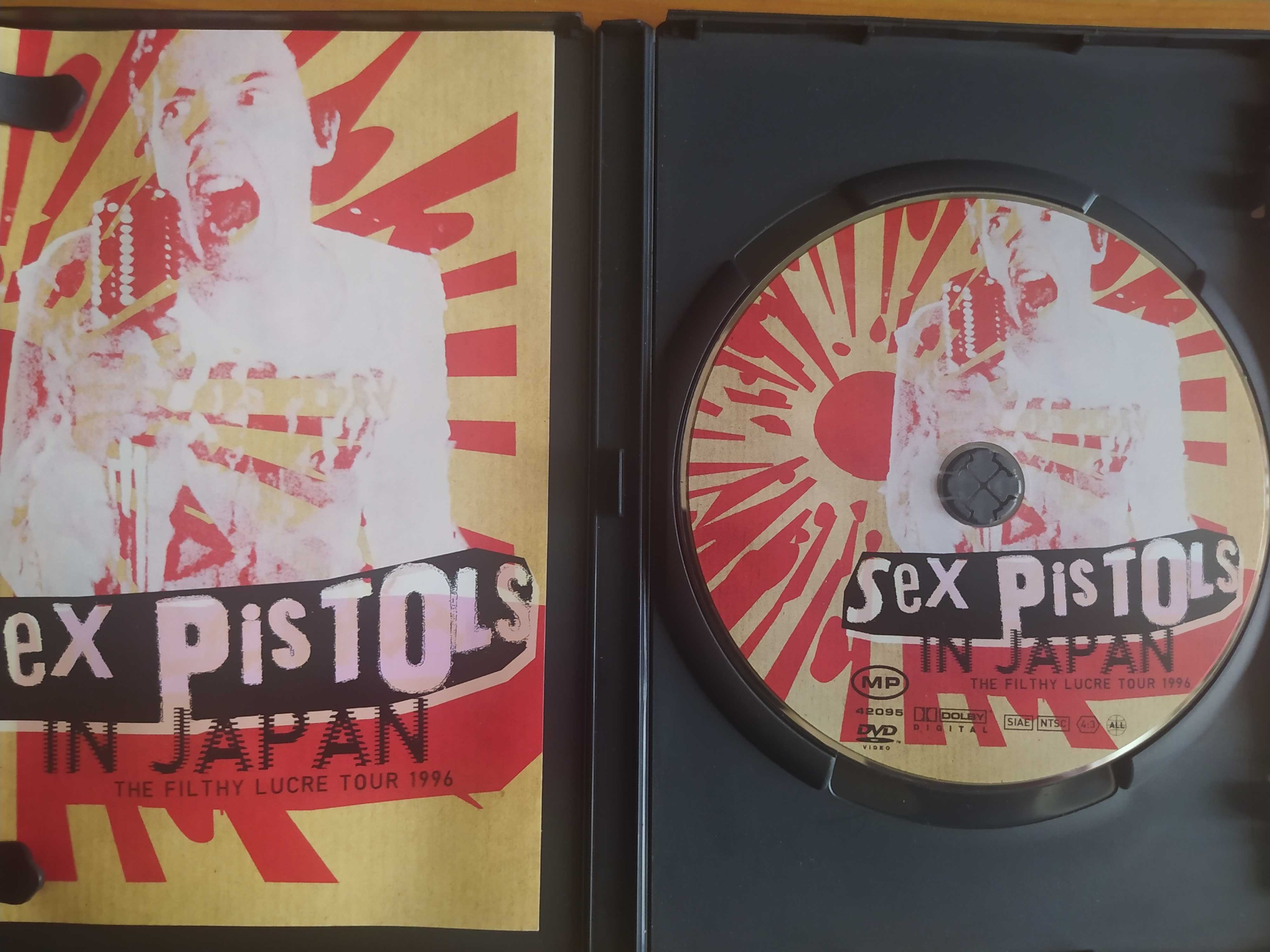 SEX PISTOLS DVD Sex Pistols The Filthy Lucre Tour 1996 In Japan