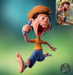 Допомога з 3D-моделюванням: Zbrush/Blender