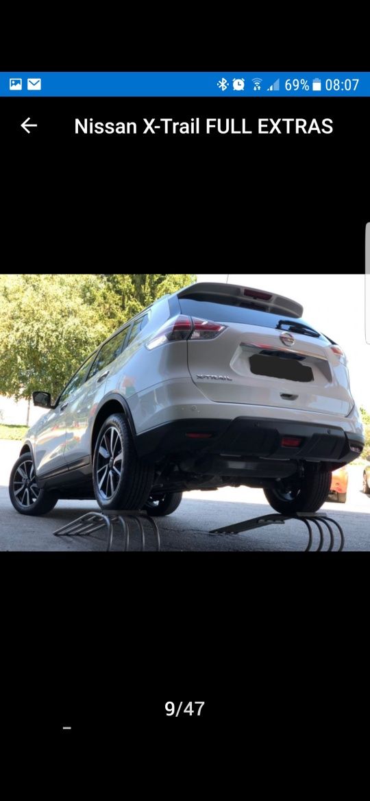 Nissan xtrail 7lugares