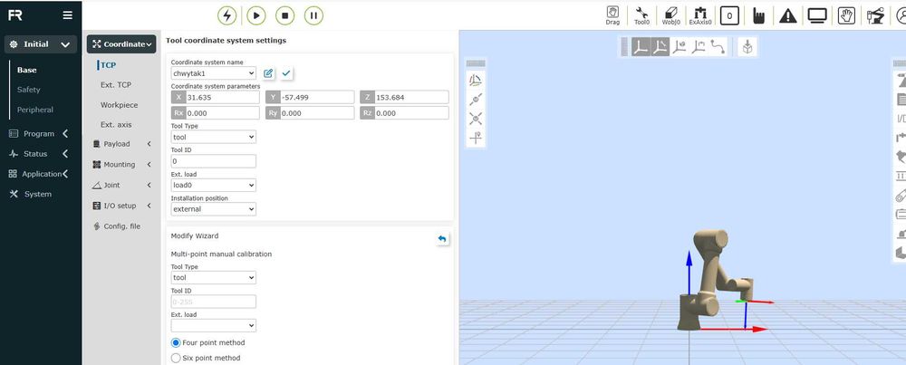 Cobot Robot FAIRINO FR5, udźwig 5kg, 12mies. gwarancji, (21000 netto)