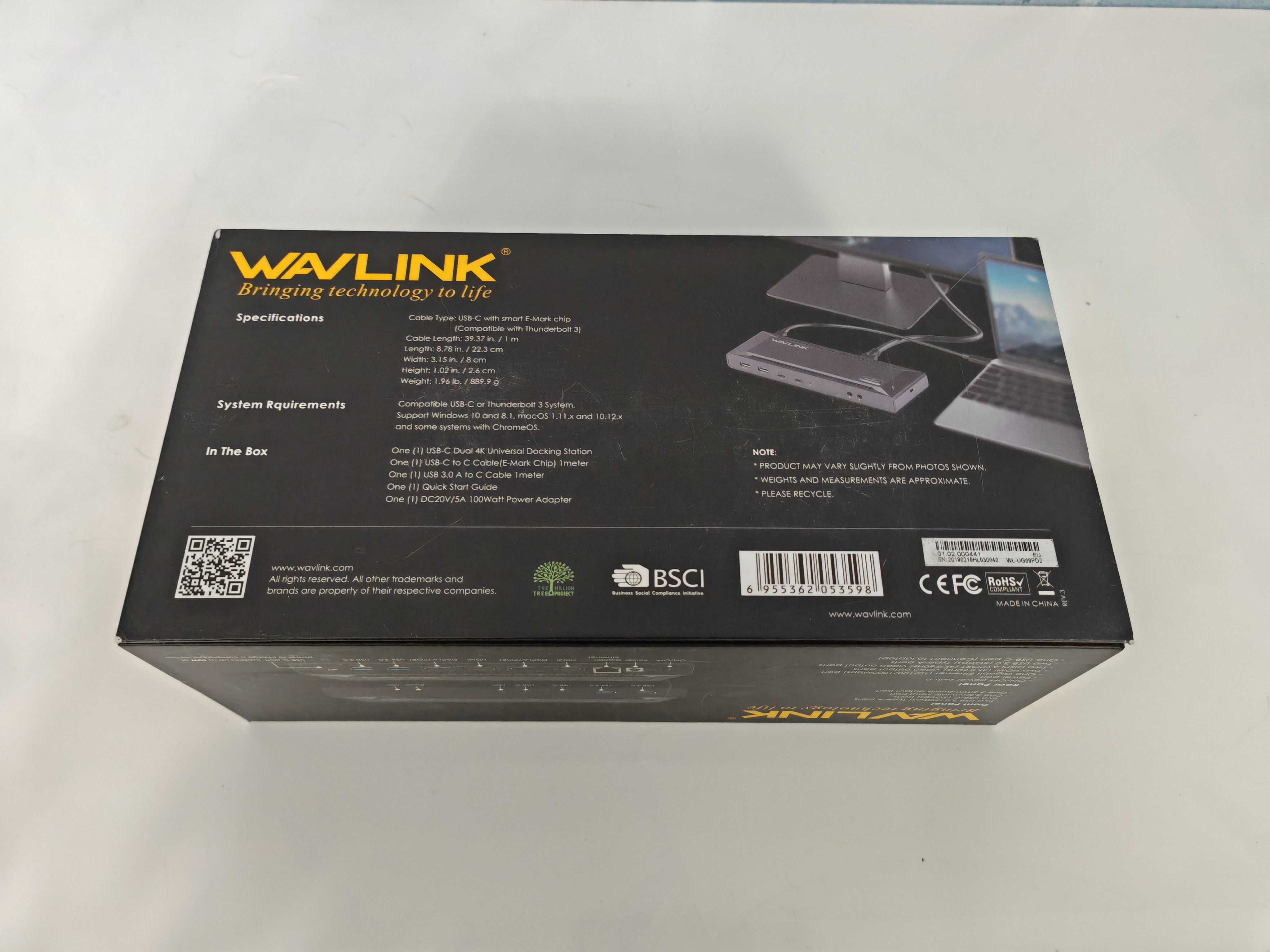 Stacja dokująca 4K uniwersalna USB-C / USB-A