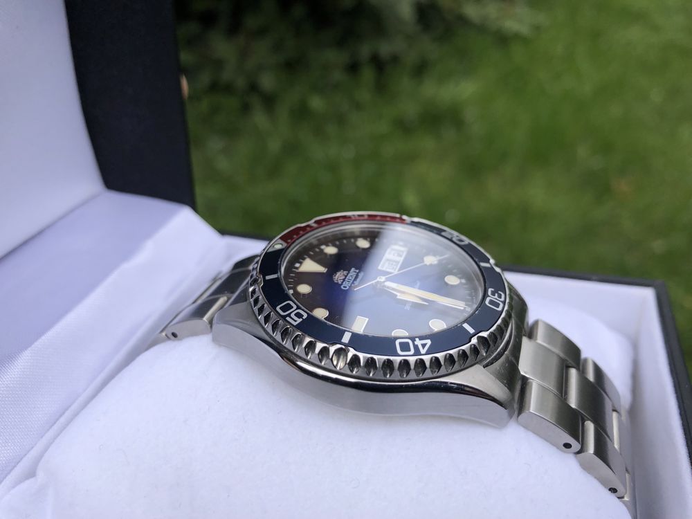 Zegarek Orient Kamasu II automat szafir diver Ray Mako Seiko SKX