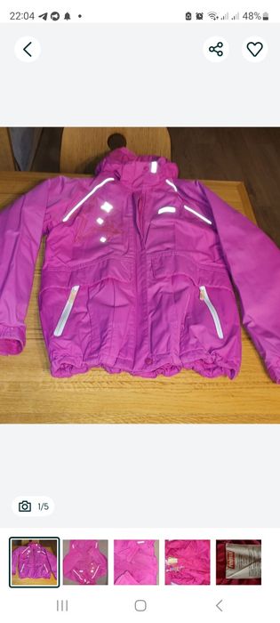 Куртка зимова, лижна Reima 146