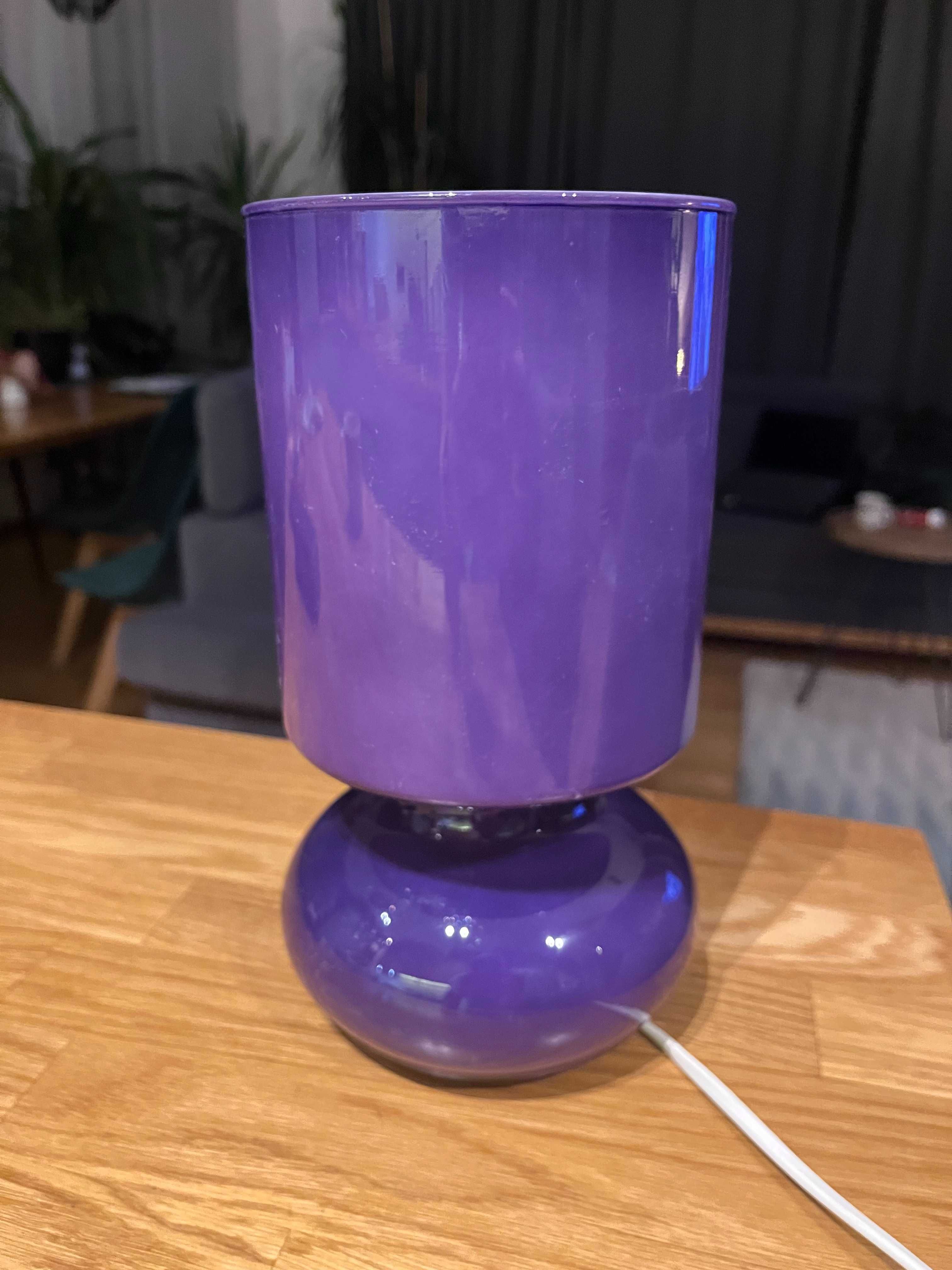 Lampka nocna IKEA Lykta Fioletowa