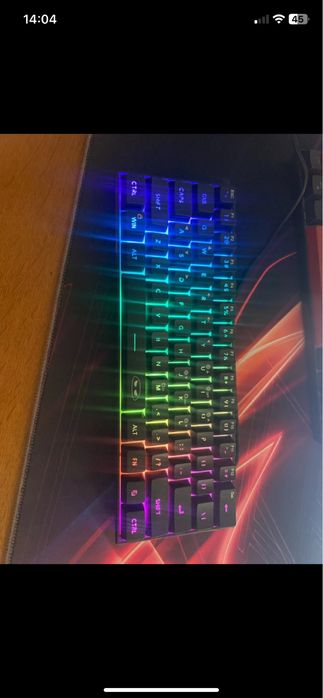 Teclado mecânico de membrana novo