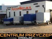 Rydwan EURO A750 / 1 OŚ / NIEHAMOWANE / Z PLANDEKA LUB BEZ  Rydwan DMC: 750 KG