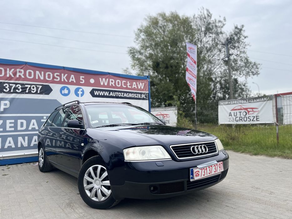 Audi A6 2.4 Benzyna//Klima//HAK//Grzane fotele//Zamiana
