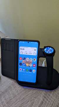 Komplet Samsung S21 5G Dual Sim+ Galaxy Watch 4+ stacja ładująca