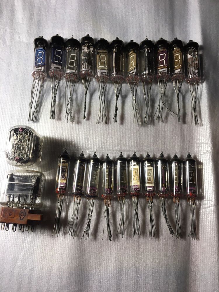 Лампа индикаторная ИН-12,ИЛЦ, ИВ-6,хИВ-3,ИВ-8, ИН-2,ИН-15. ГУ-17.