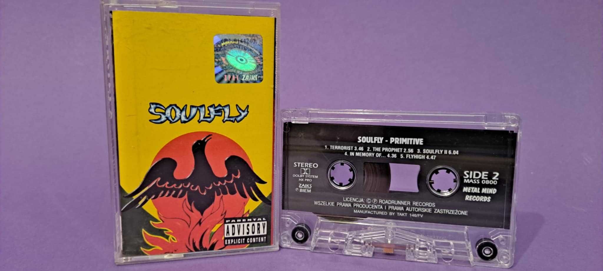 Soulfly – Primitive Poland 2000 KASETA