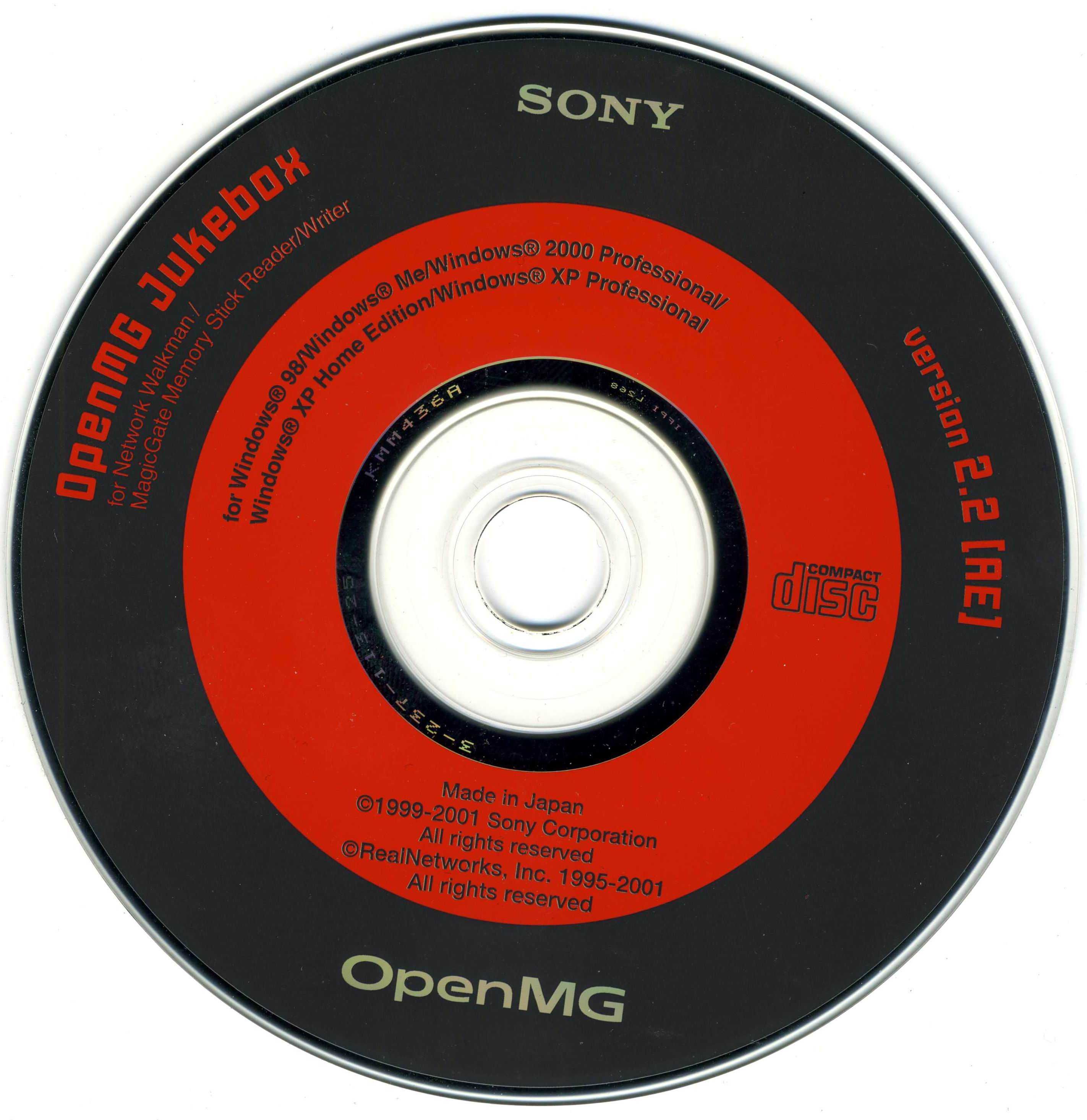 Open MG   Sony  (версия 2 . 2)