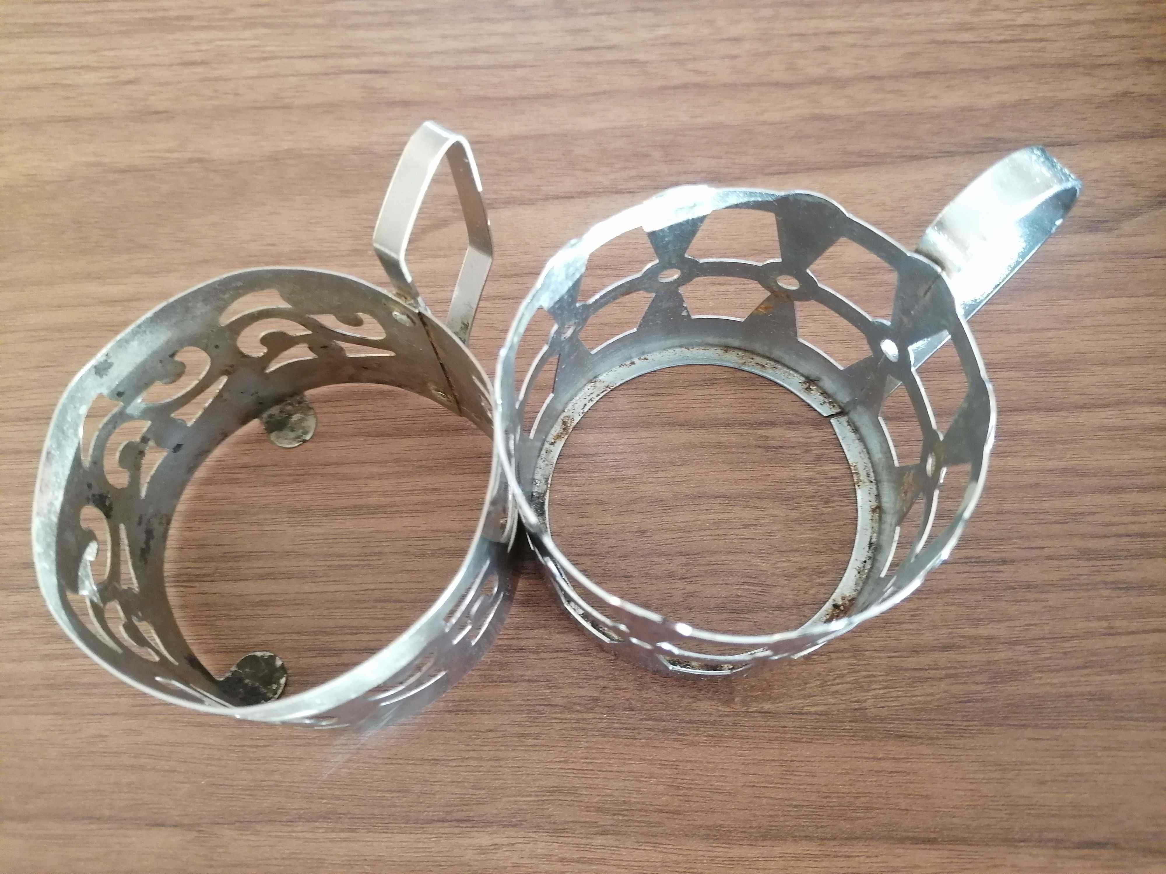 Koszyczek metalowy,uchwyt do szklanki.