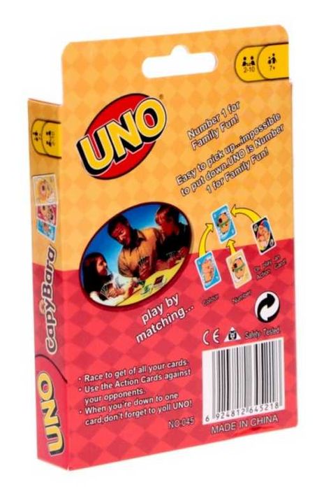 Karty do gry UNO Kapibara CapyBara