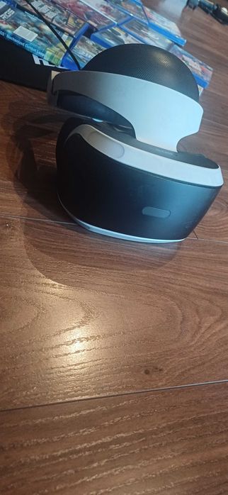 Ps4 gogle vr kierownica + 16 gier