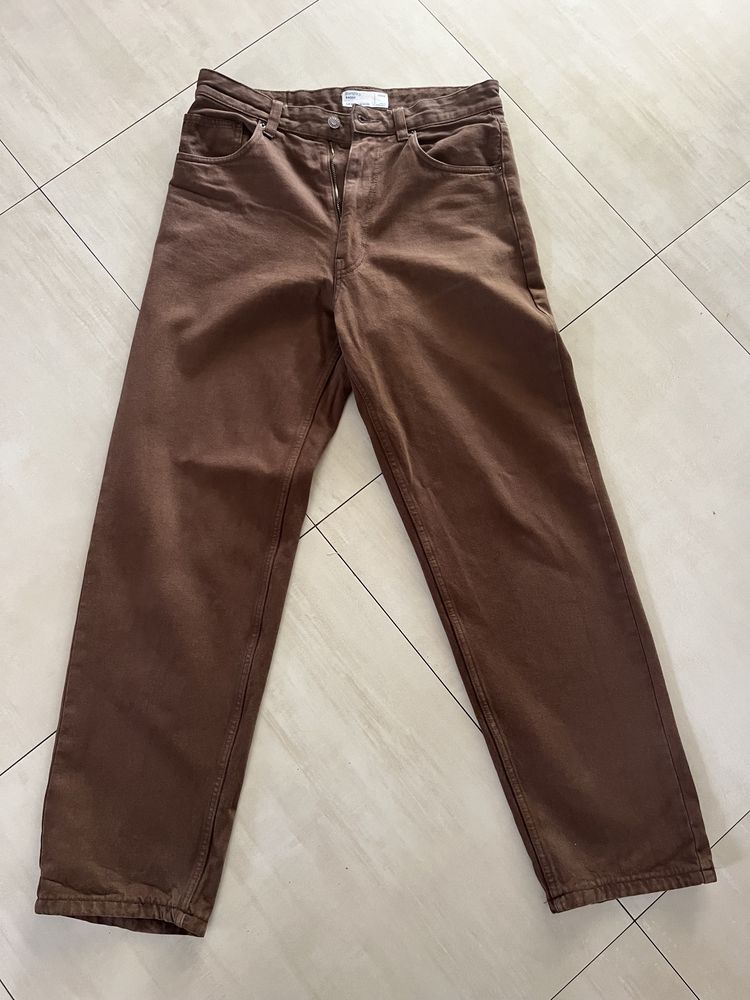 Spodnie Baggy Bershka